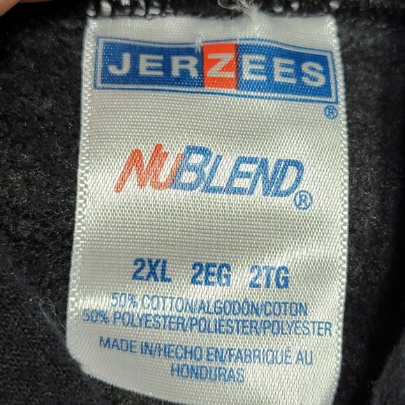 Jerzees LS Black Unisex Hoodie "Hair Of The Dog Pale Ale" - Size 2XL - Picture 4 of 4